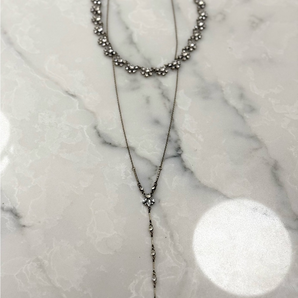 Double Necklace Drop/Short